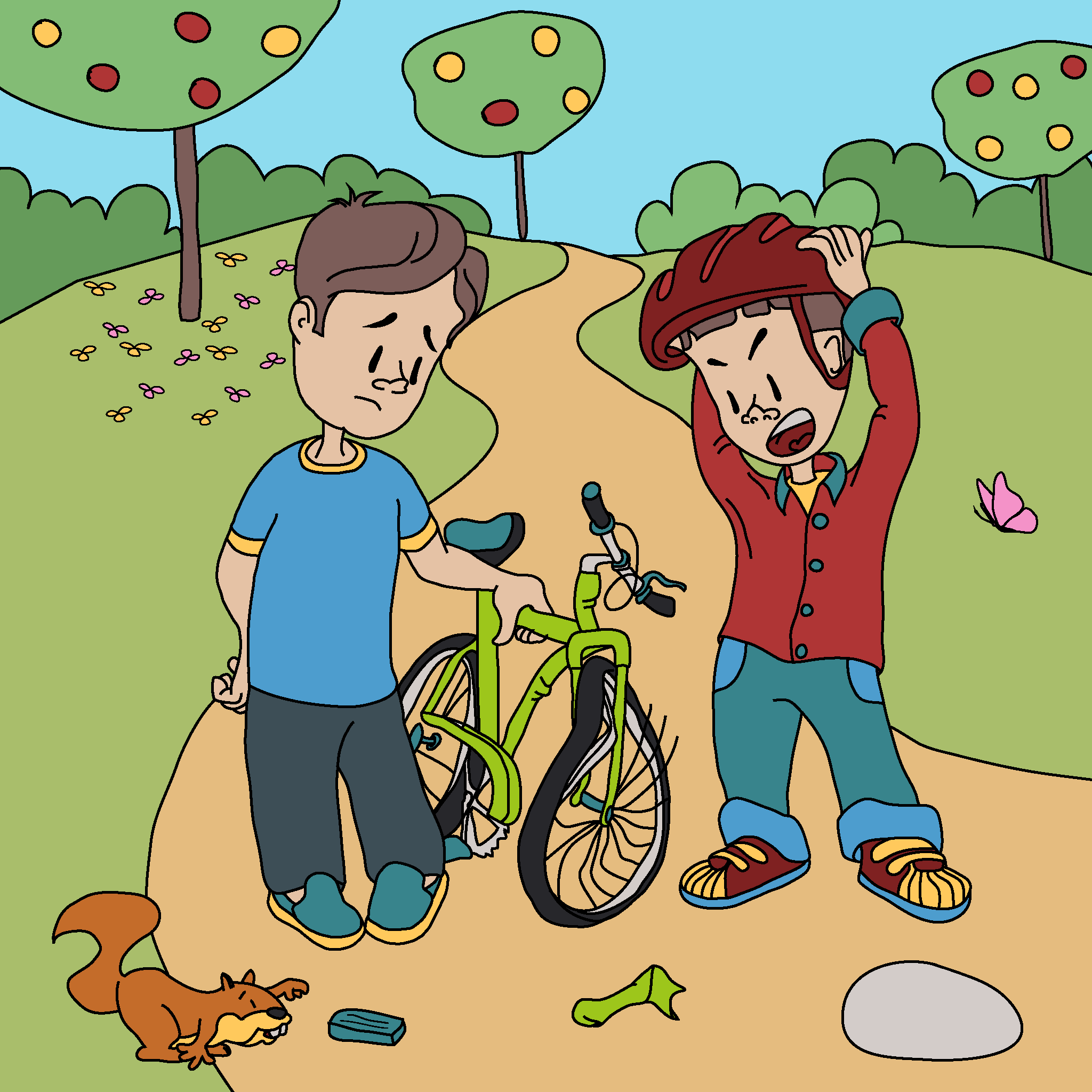 Learning to forgive when things go wrong