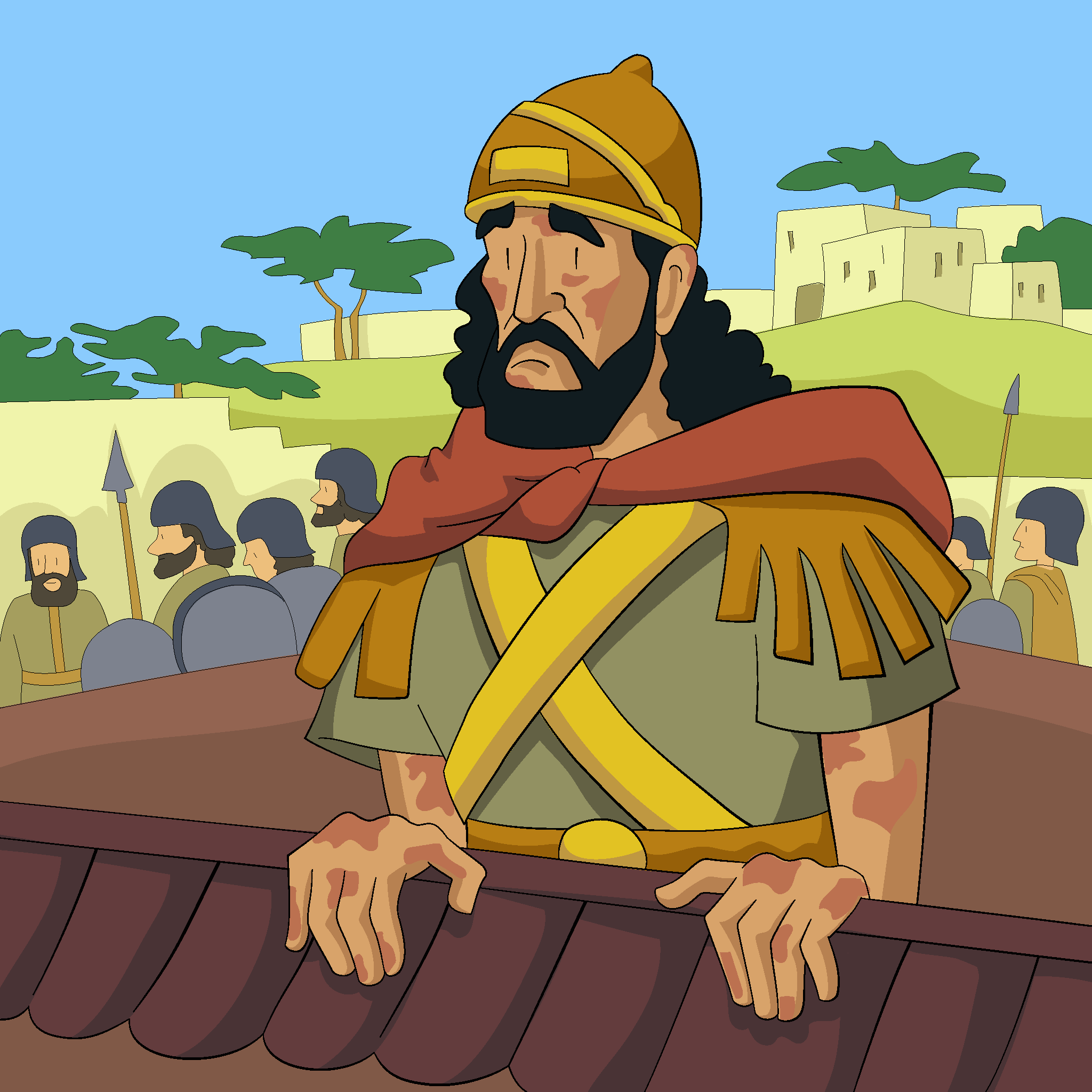 Naaman the Leper Seeks Healing