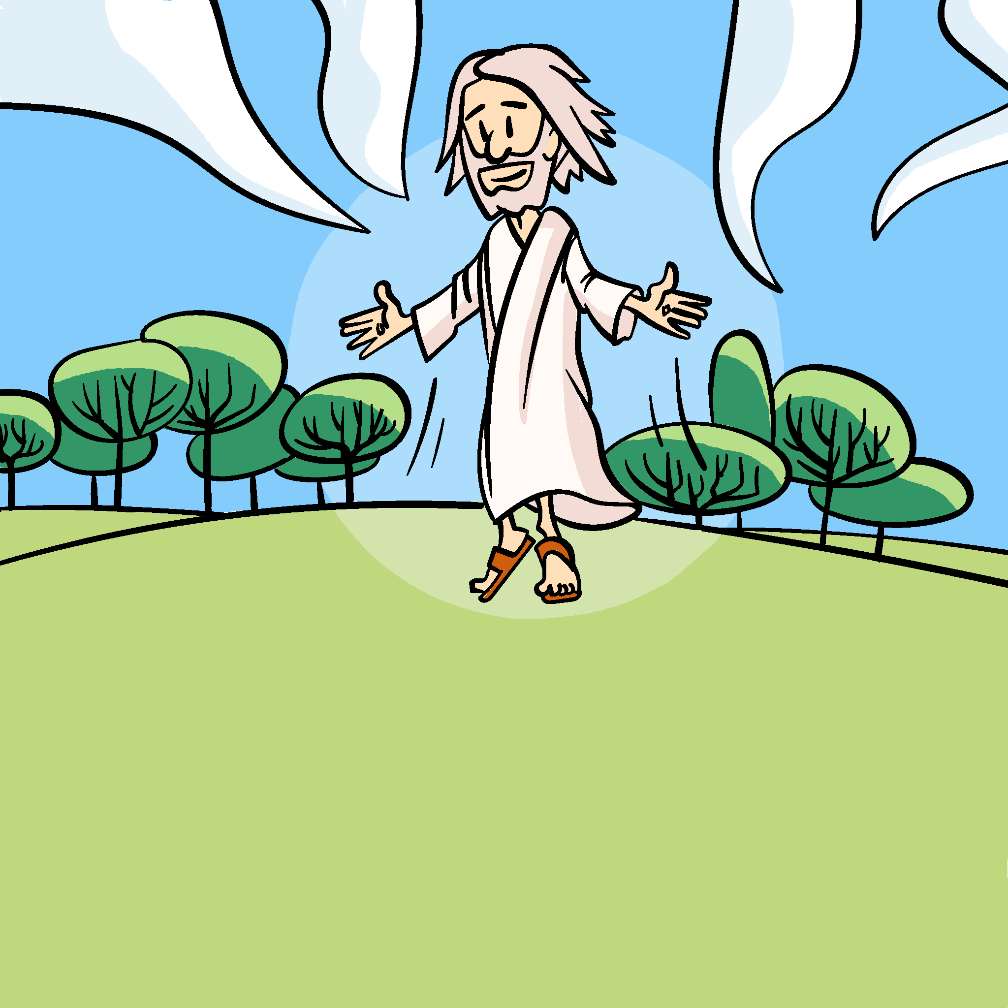 Jesús asciende al Cielo