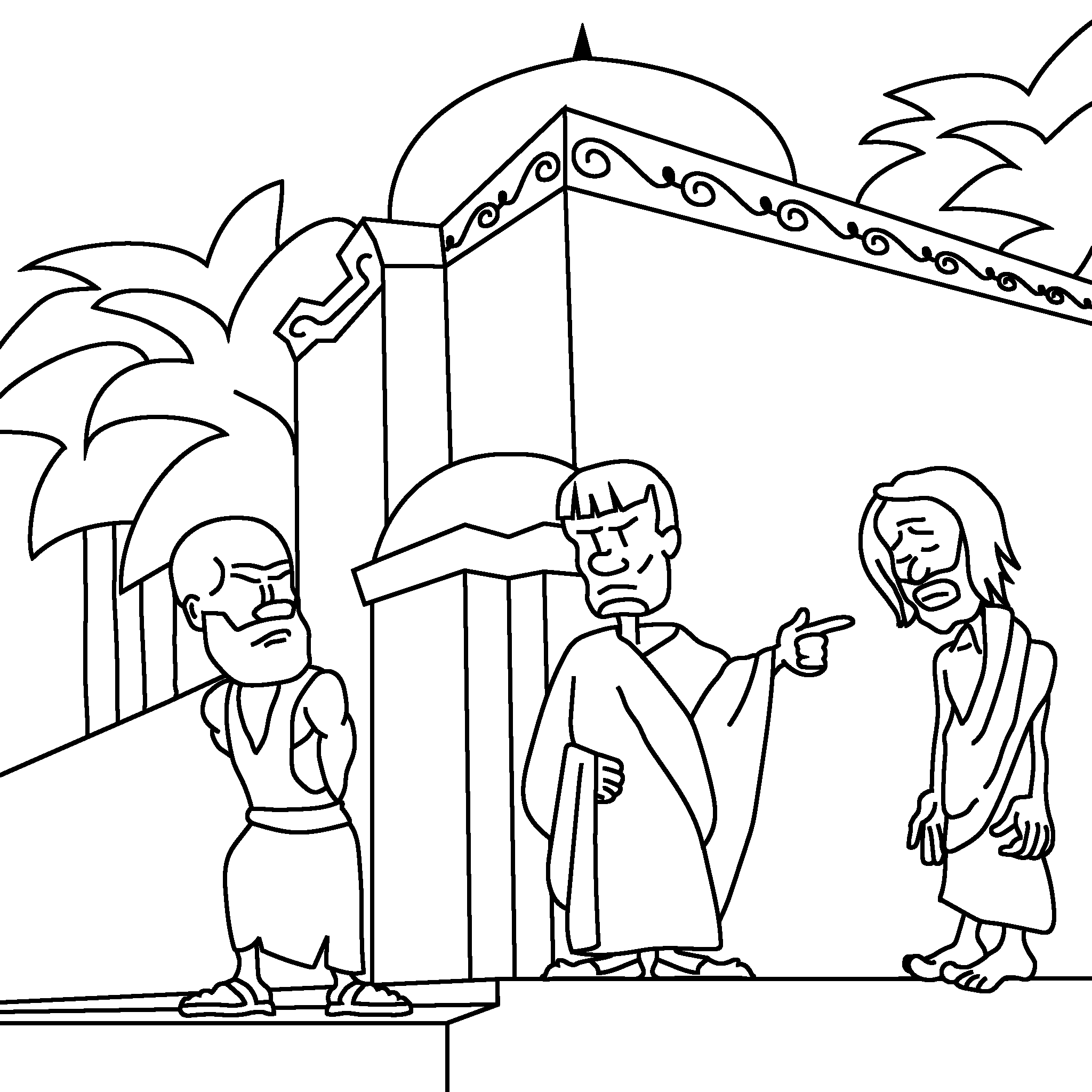 Pilate sends Jesus to die