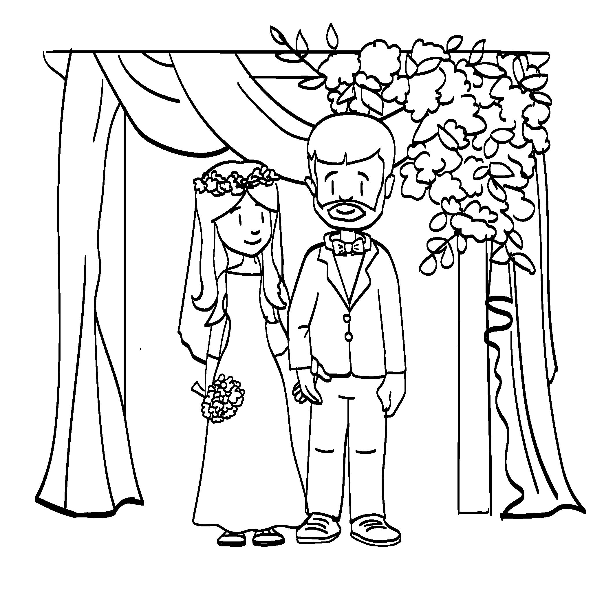 Jesús en el banquete de bodas