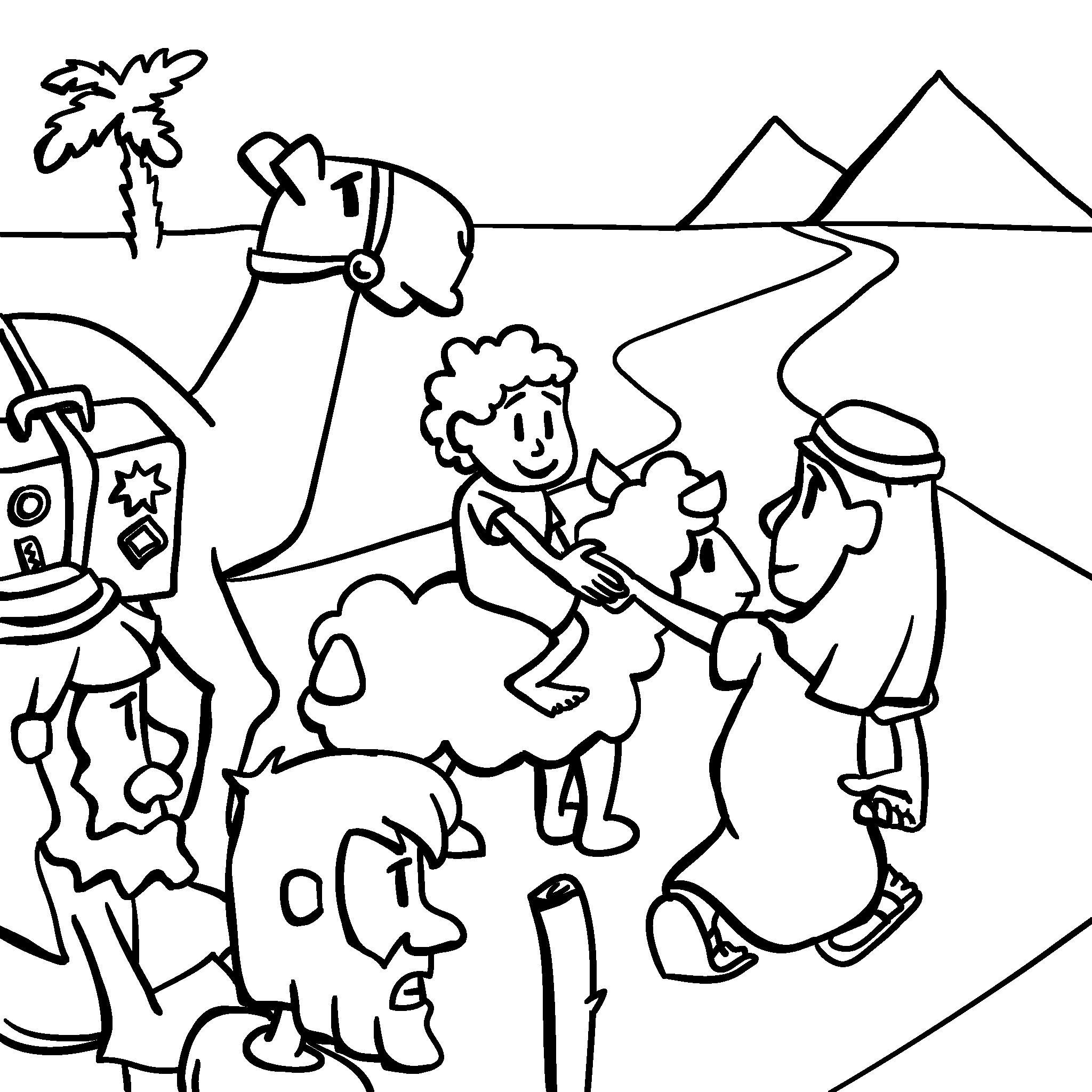Joseph Meets His Family Again.