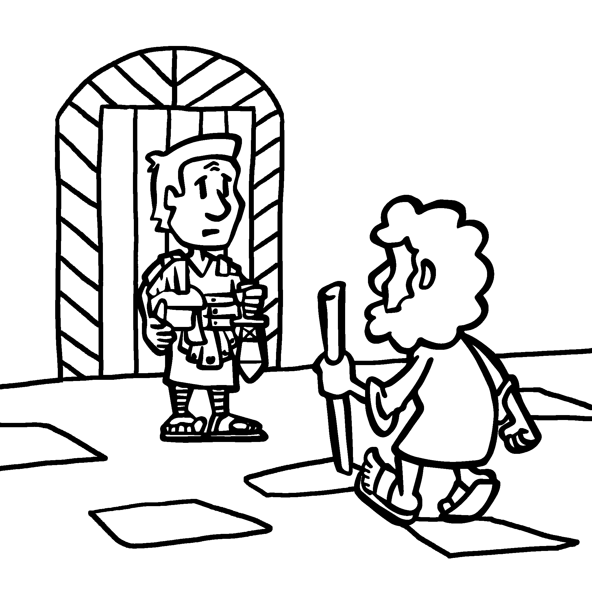 The Apostles and Early Church Stories Coloring Pages (Free PDF Printables)